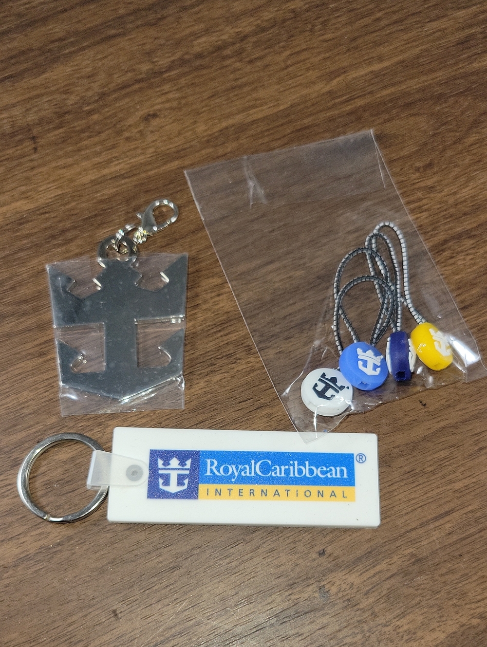 Set of Royal Caribbean Keychains